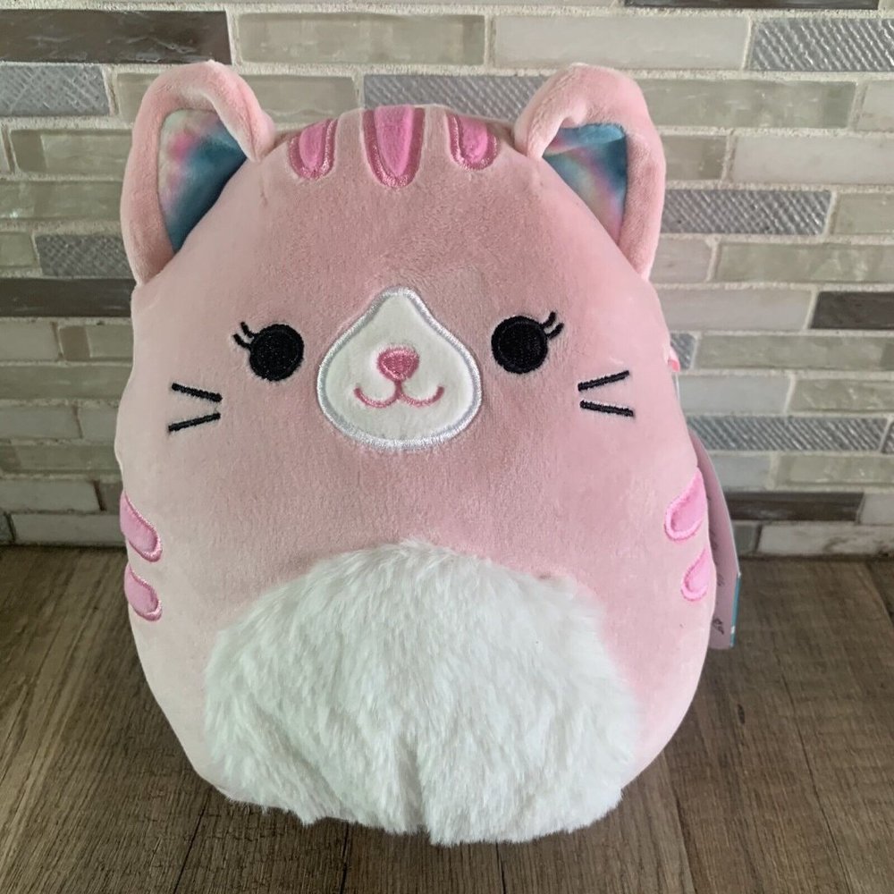 NEW Squishmallow TABITHA Calico Cat 8" Soft Plush AUTHENTIC Kellytoy gift toy